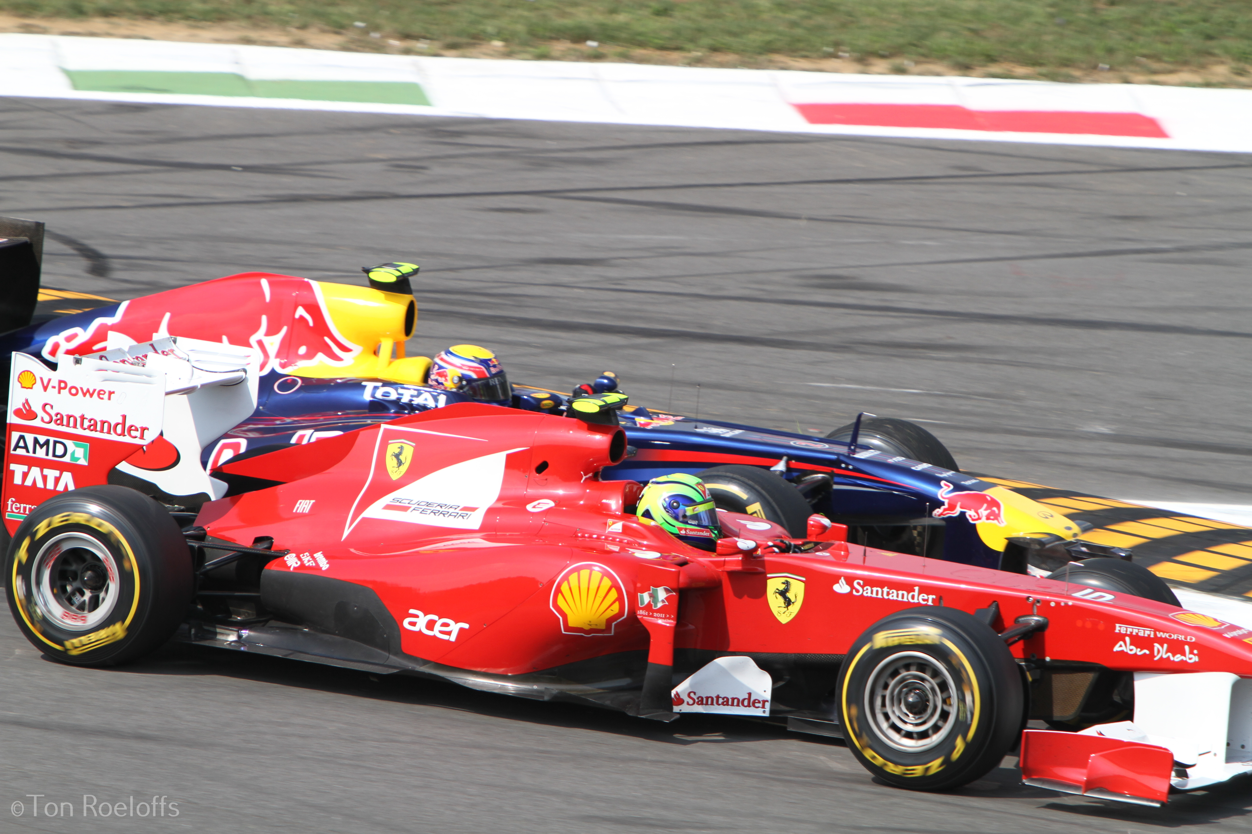 Vettel verremt zich